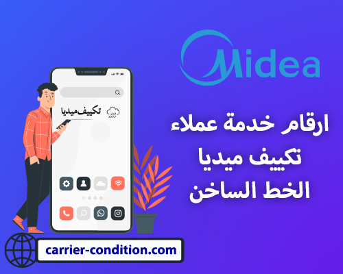 خدمة عملاء تكييف ميديا الخط الساخن لشركة ميديا للتكييفات Midea